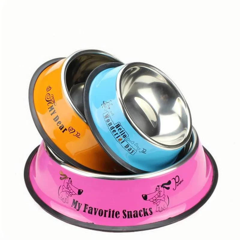 Colorful Pet Dog Bowl-02
